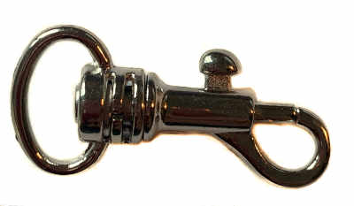 1/2 inch nickel plated swivel snap