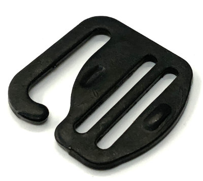 1 inch black steel g-hook