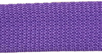 1 inch purple poly webbing