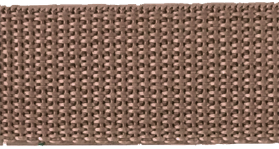 1 inch taupe poly webbing