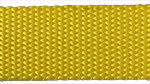 1 inch yellow heavyweight nylon webbing