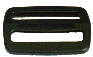1½ inch black acetal single bar slide