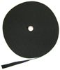 1 inch black heavyweight poly webbing