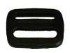 ¾ inch black acetal single bar slide