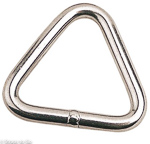2 Inch Stainless Steel D Ring- 5/15" diameter