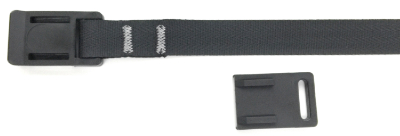 Complete assembly of the ladder strap kit